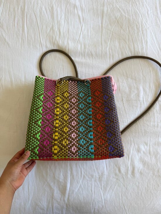Multicolor Woven Mexican Backpack main image 8